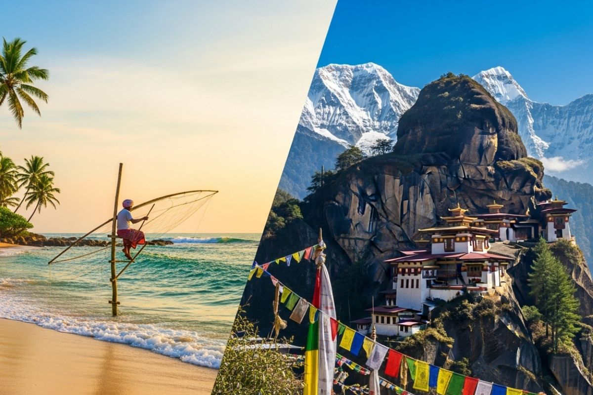 5 Countries 3 Hours From India
