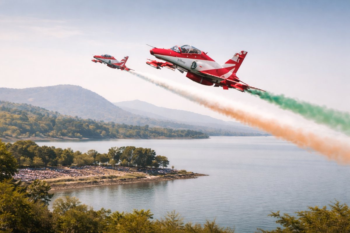 Surya Kiran Aerobatic Air Show Nashik