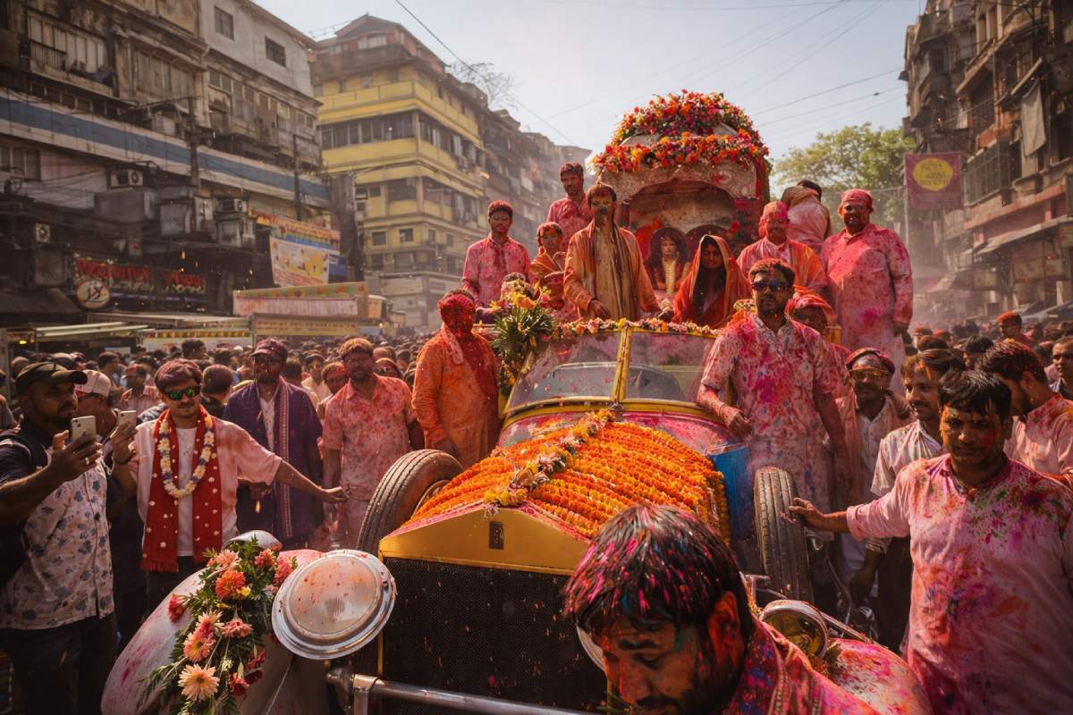Rolls-Royce Holi Kolkata 2026