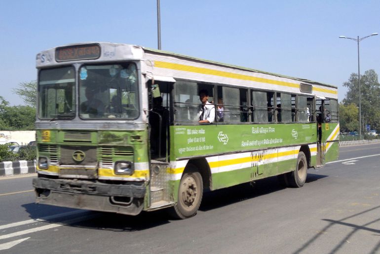 delhi bus shelters