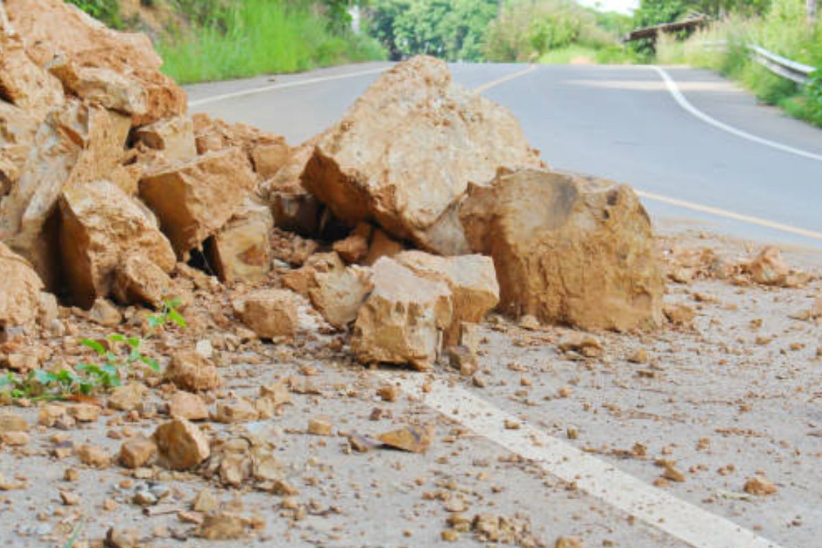 landslide-prone zones in Thane