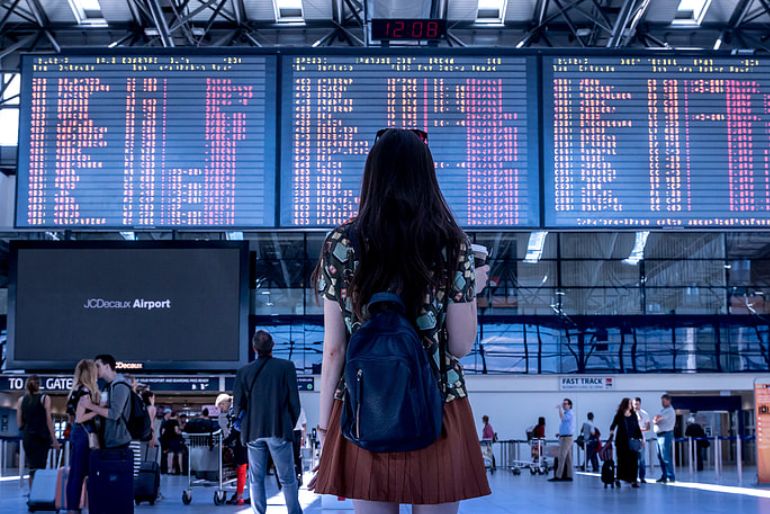 delhi airport women travel