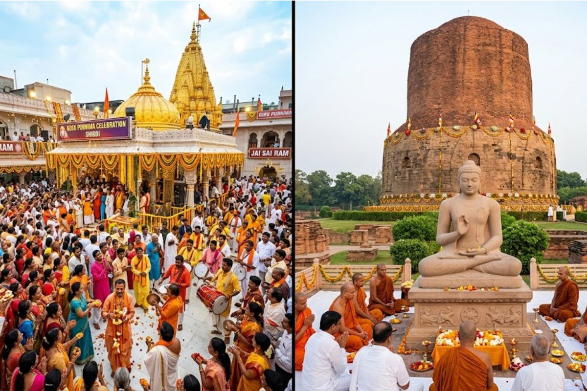 guru purnima unique celebration india