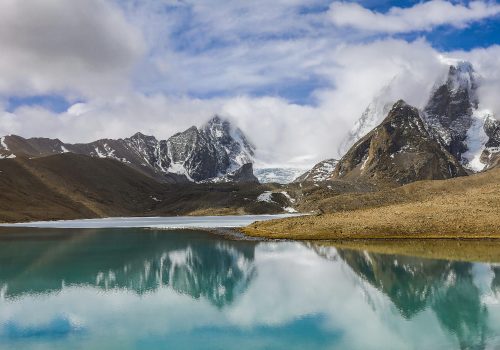 Tranquil Lakes In Sikkim