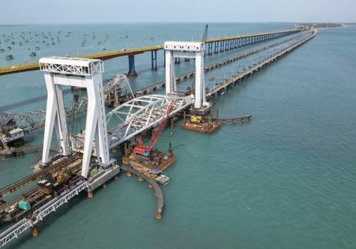India's First Vertical-Lift Sea Bridge