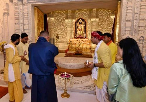 Bhutan PM visit Ram Mandir Ayodhya