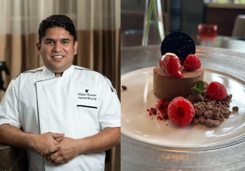 Chocolate Raspberry & Szechuan Pepper Dessert