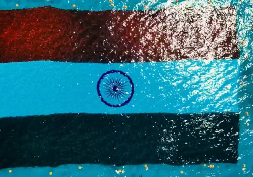 World’s Largest Underwater National Flag