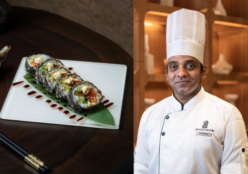 Futo Maki Style Sushi Roll