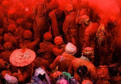 Holi in Barsana