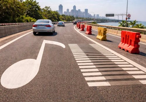 India’s First Musical Road In Mumbai