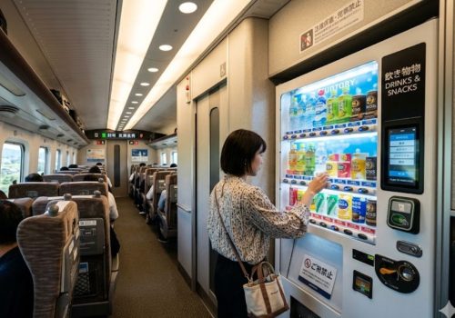 Mumbai-Ahmedabad bullet train vending machine