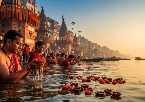Spots For The Kartik Snan Ritual