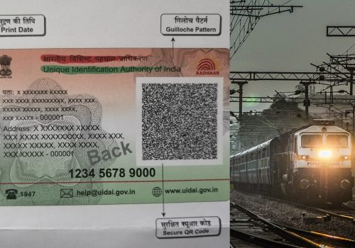 Aadhaar Mandatory For Tatkal Tickets