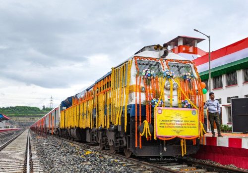Mizoram’s First Railway Station
