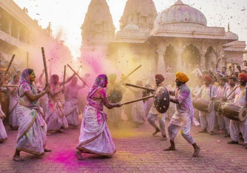 braj ki lathmar holi