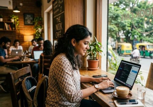 cafes to work from in koramangala