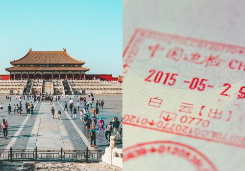 china visa indian