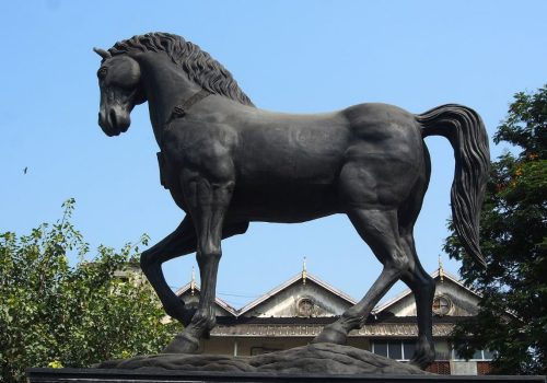 kala ghoda mumbai pedestrian-only zone
