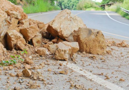 landslide-prone zones in Thane