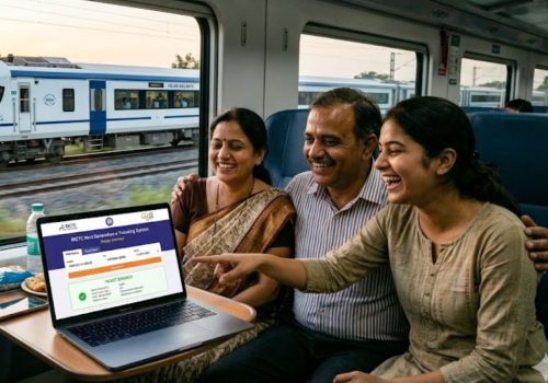new irctc website