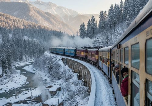 scenic train rides in India