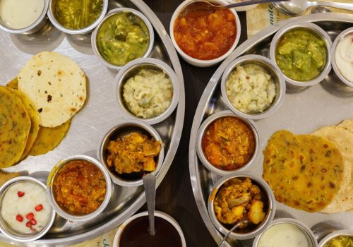Gujarati thali
